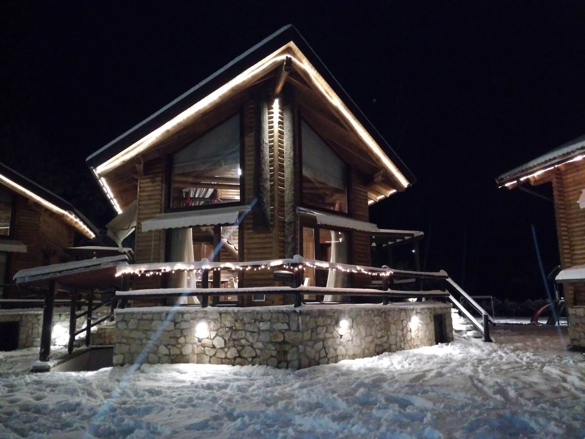 Natura Chalets Mega Chorio Εξωτερικό φωτογραφία